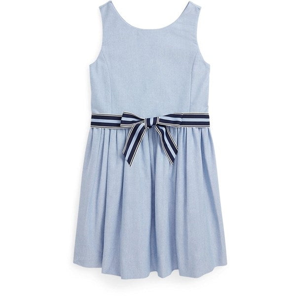 Polo Ralph Lauren Girl Dress Blue Hyacinth