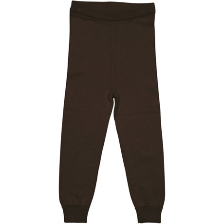 Copenhagen Colors Dark Brown Leggings