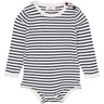 Copenhagen Colors Cream/Navy Comb. Strik Body w. Stripes