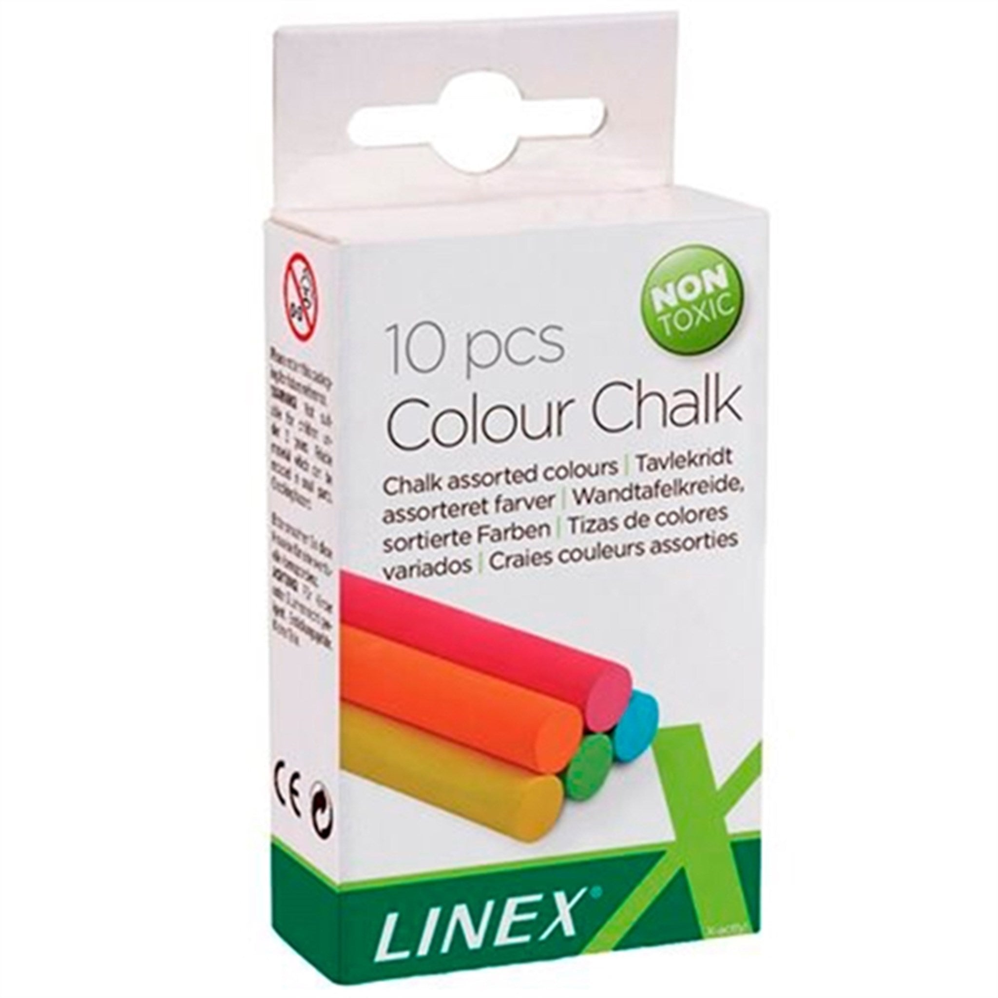 Linex Blackboard Chalk Colored CCHC