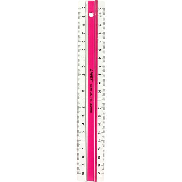 Linex Super Ruler 20 cm S20Mm Pink 3
