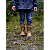 Mikk-Line Rubber Boots 3D Lion Dijon 3