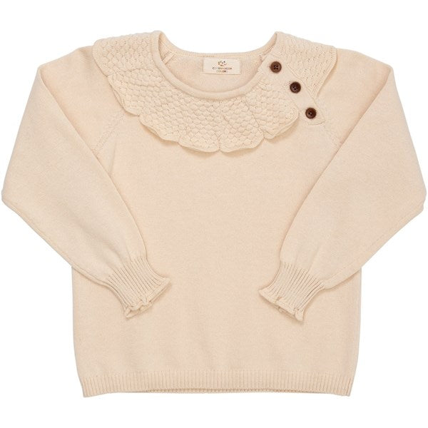 Copenhagen Colors Cream Strik Margueritte Blouse