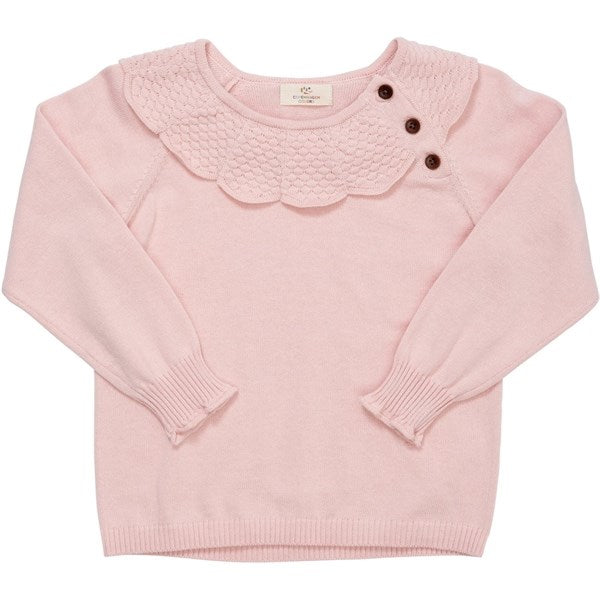 Copenhagen Colors Dusty Rose Knit Margueritte Blouse