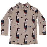 Soft Gallery Oxford Tan Dude Baby Astin Swim Shirt