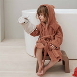 Liewood Lily Bathrobe Mr Bear Tuscany Rose 2