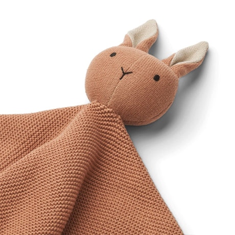 Liewood Milo Knit Cuddle Cloth Rabbit Tuscany Rose 2