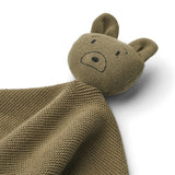 Liewood Milo Knit Cuddle Cloth Mr Bear Khaki