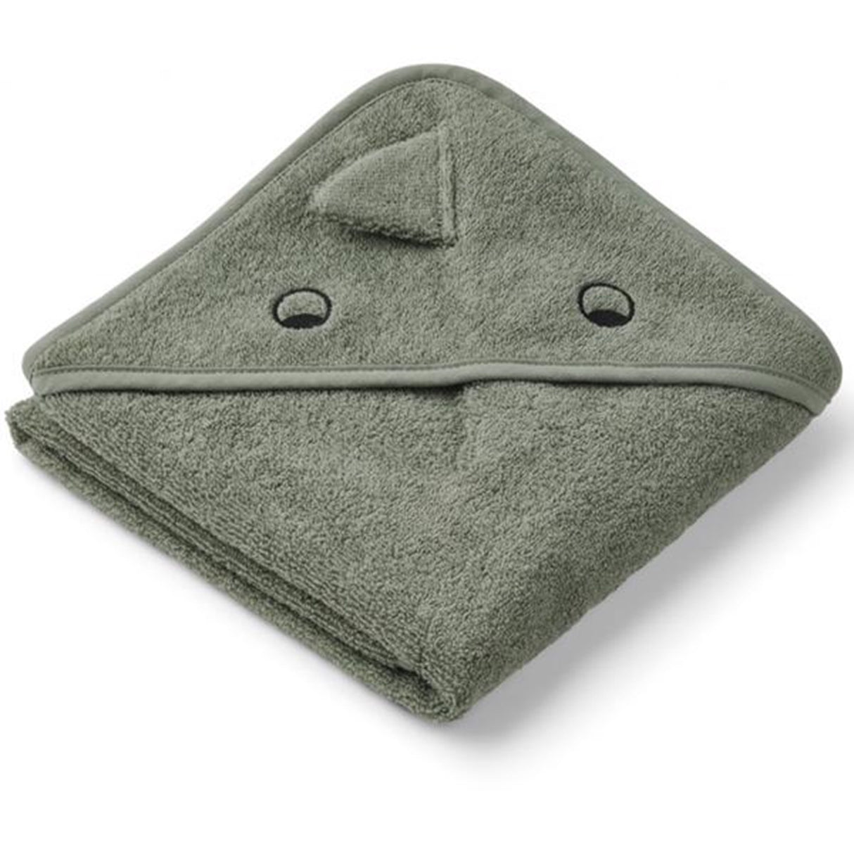 Liewood Albert Babytowel Dino Faune Green