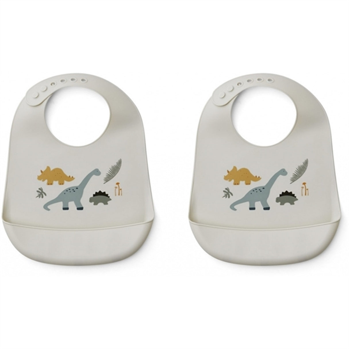 Liewood Tilda Silicone Bib Dino Mix 2 Pack