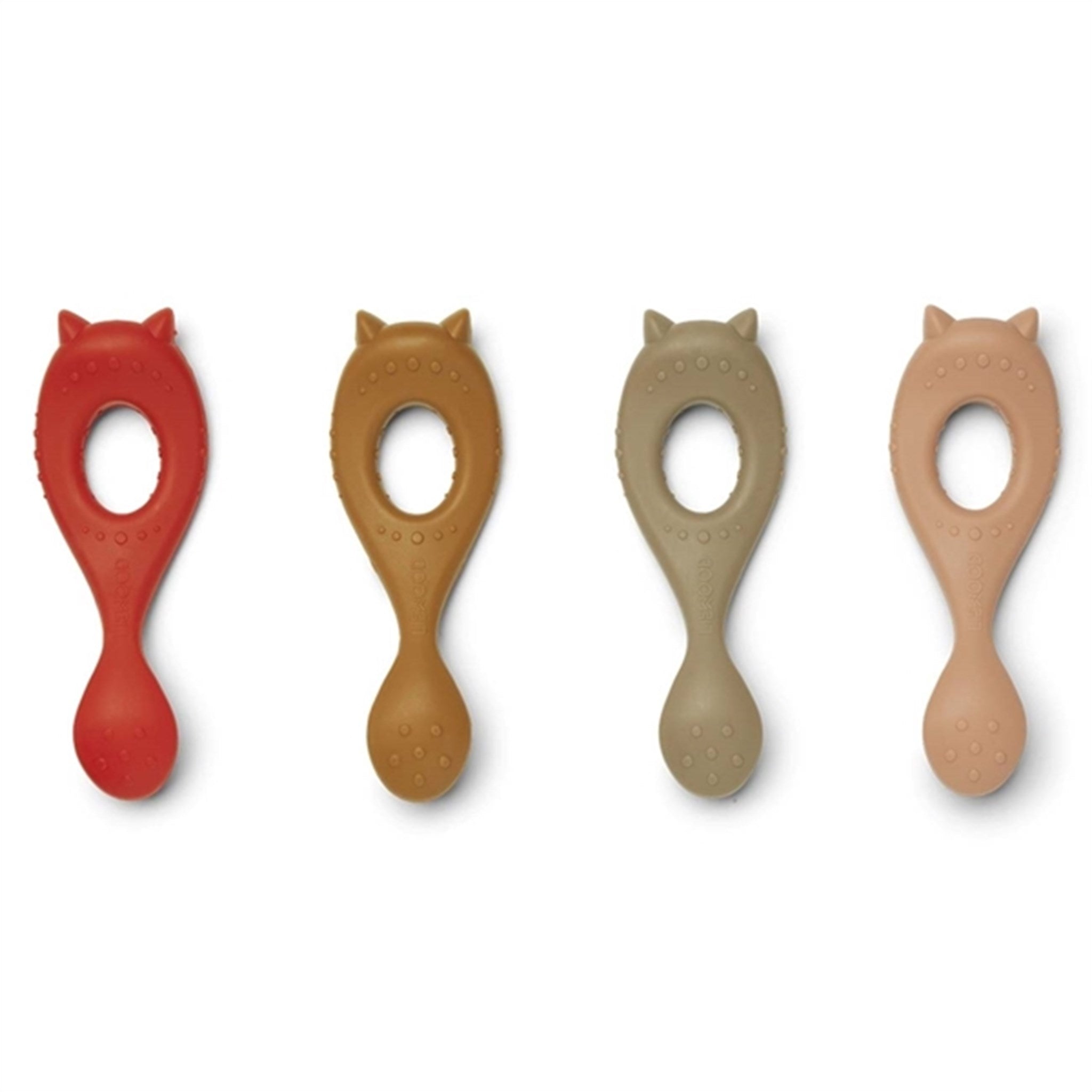 Liewood Liva Silicone Spoon 4-Pack Multi Mix 2