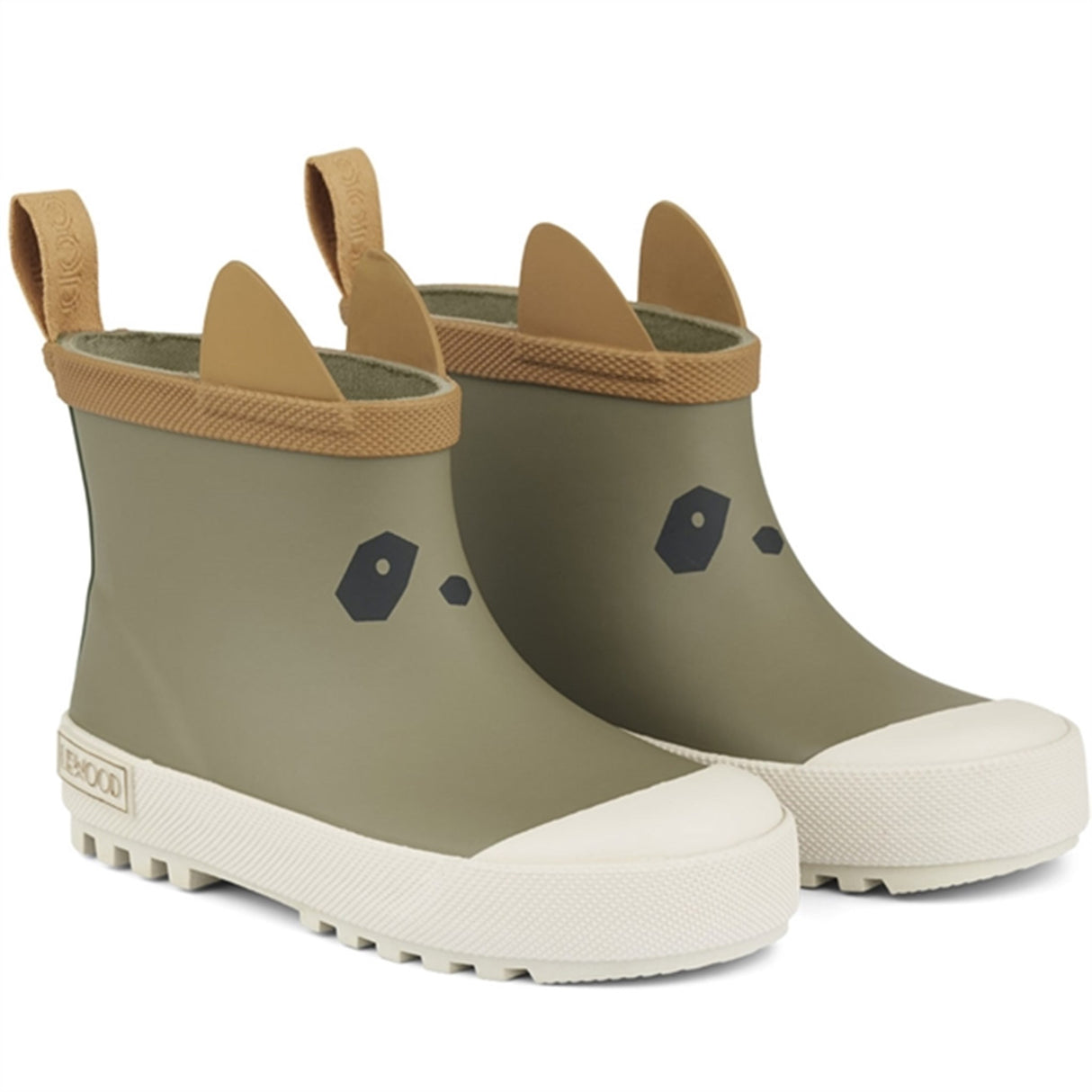 Liewood Tekla Rain Boot Panda / Khaki Multi Mix