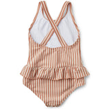 Liewood Amara Swimsuit Seersucker Stripe Tuscany Rose/Sandy