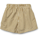 Liewood Duke Board Shorts Stripe Golden Caramel/Creme De La Creme 2