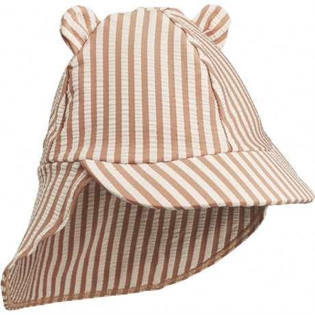 Liewood Senia Sun Hat Stripe Tuscany Rose Sandy