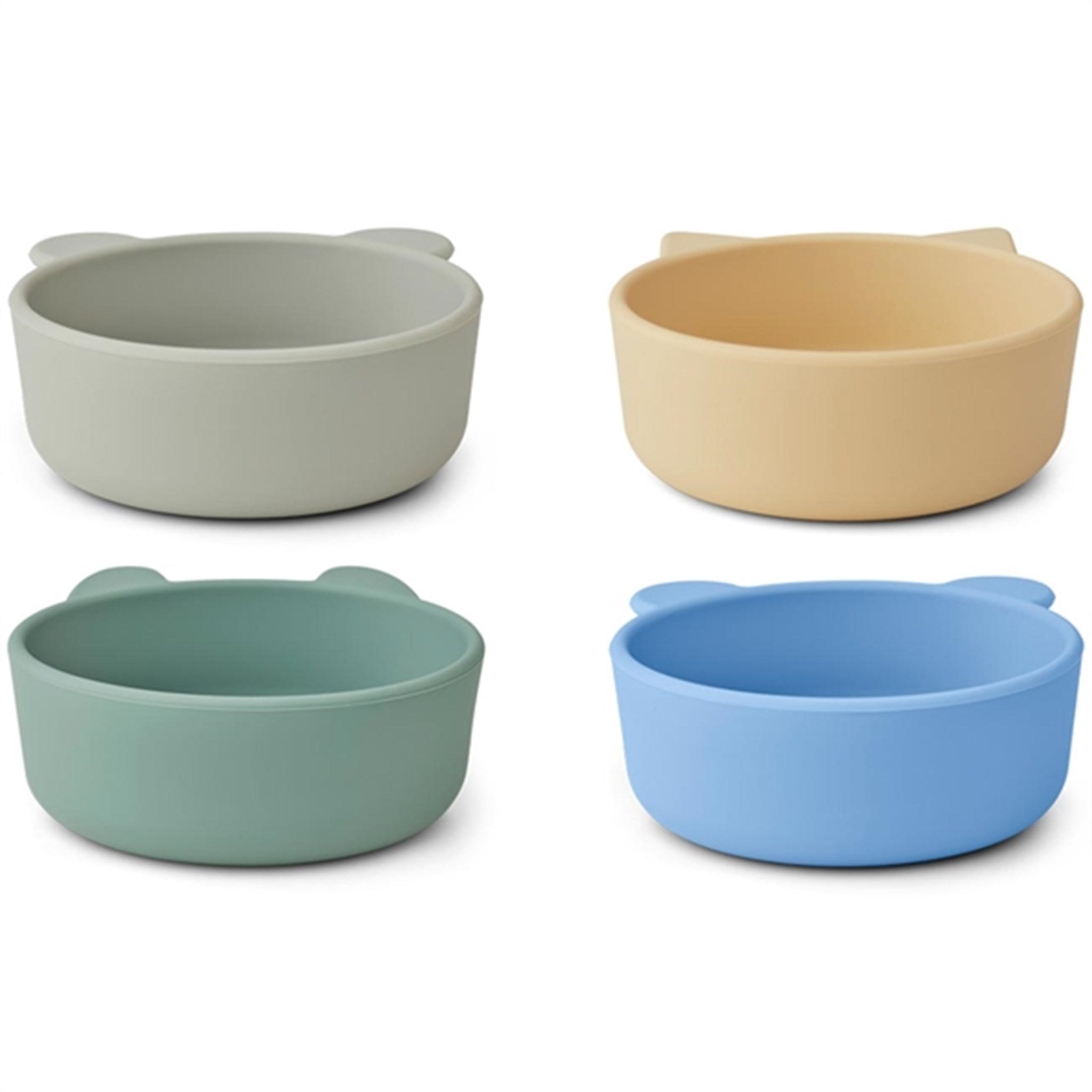 Liewood Iggy Silicone Bowl 4-Pack Peppermint Multi Mix 2