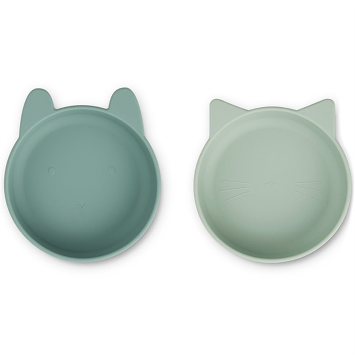 Liewood Vanessa Silicone Bowl 2-pack Mint Mix