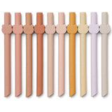 Liewood Badu Straws 10-Pack Rose Multi Mix