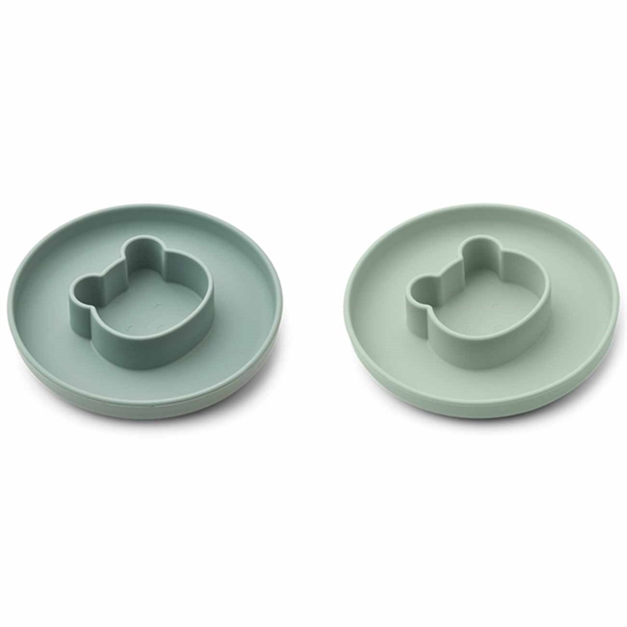 Liewood Gordon Silicone Plate 2-pack Mr Bear Mint Mix 2