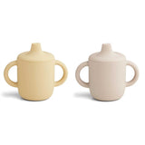 Liewood Neil Cup 2-Pack Sandy Wheat Yellow Mix