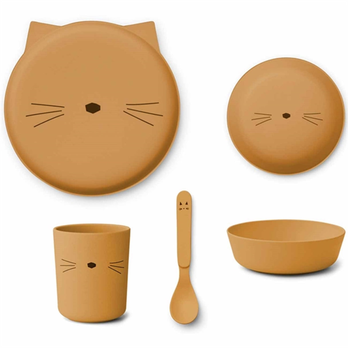 Liewood Brody Junior Set Cat Golden Caramel