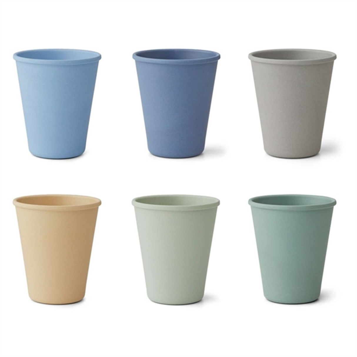 Liewood Carter Cup 6-pack Peppermint Multi Mix