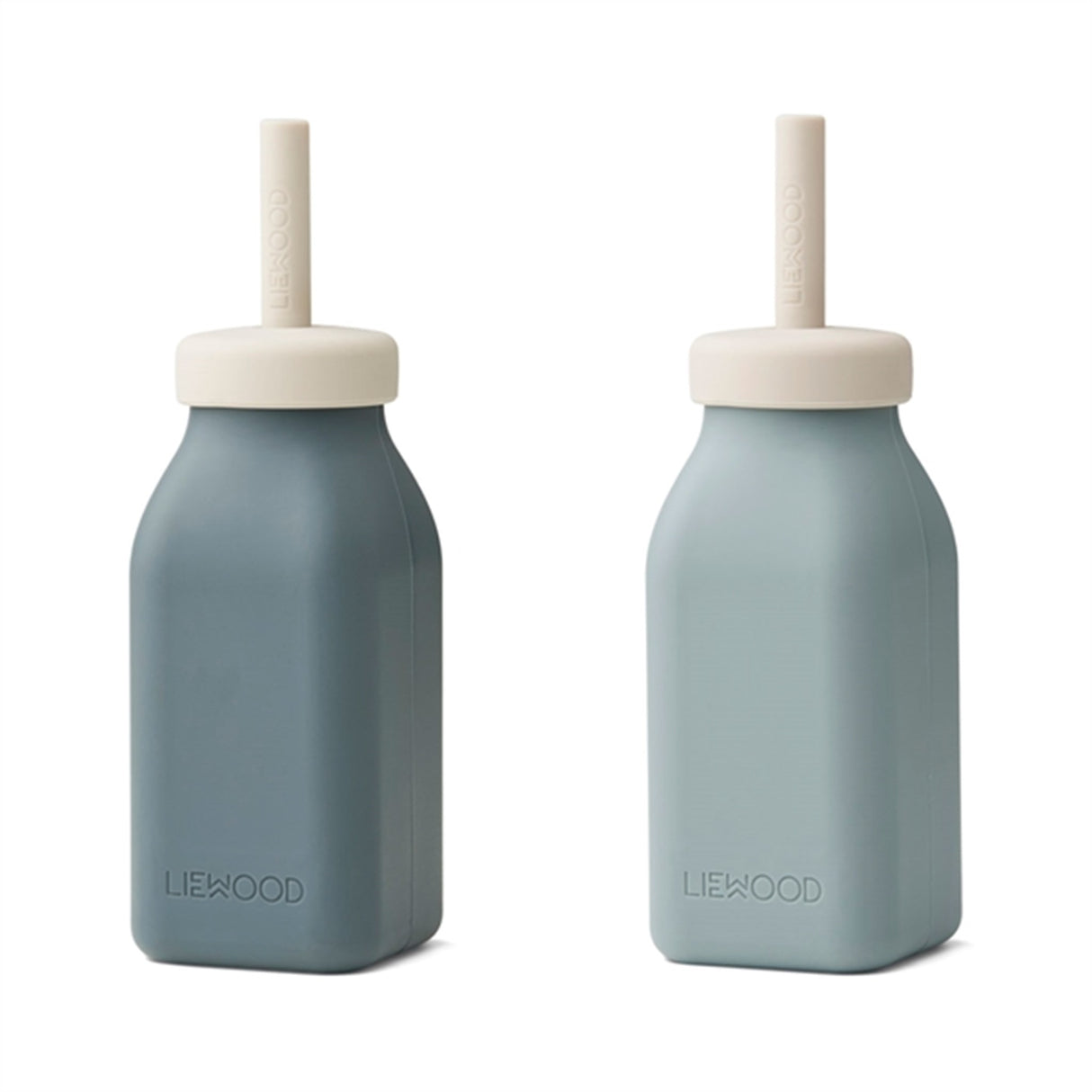 Liewood Erika Milkshake Bottle 2-Pack Blue Mix 3