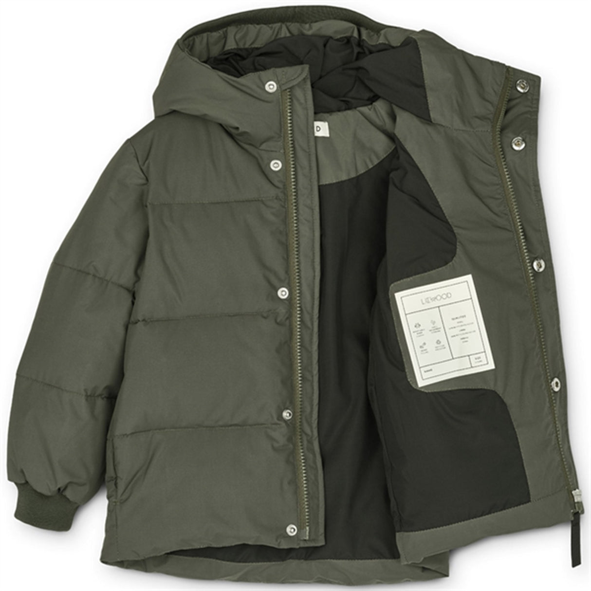 Liewood Palle Puffer Jacket Hunter Green 2