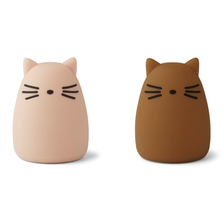 Liewood Callie Night Light 2-pack Cat Rose/Golden Caramel