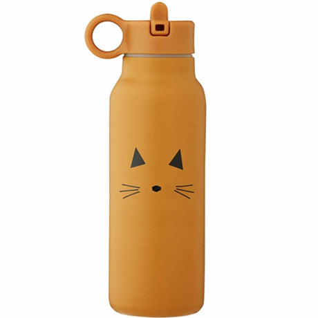 Liewood Falk Water Bottle 350 ml Cat Mustard