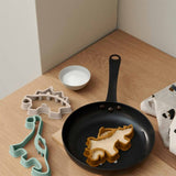 Liewood Karina Pancake Shapers Silicone Dino Khaki / Multi Mix 3