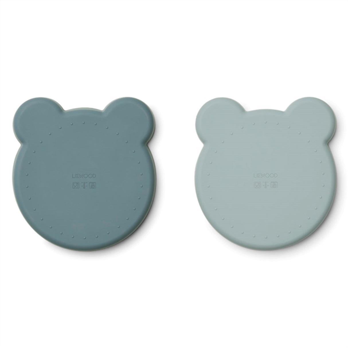 Liewood Marty Plate 2-Pack Mr Bear Blue Mix 3