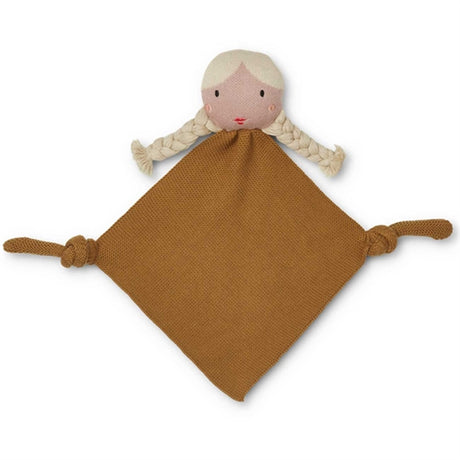 Liewood Alfie Cuddle Cloth Doll Golden Caramel Mix