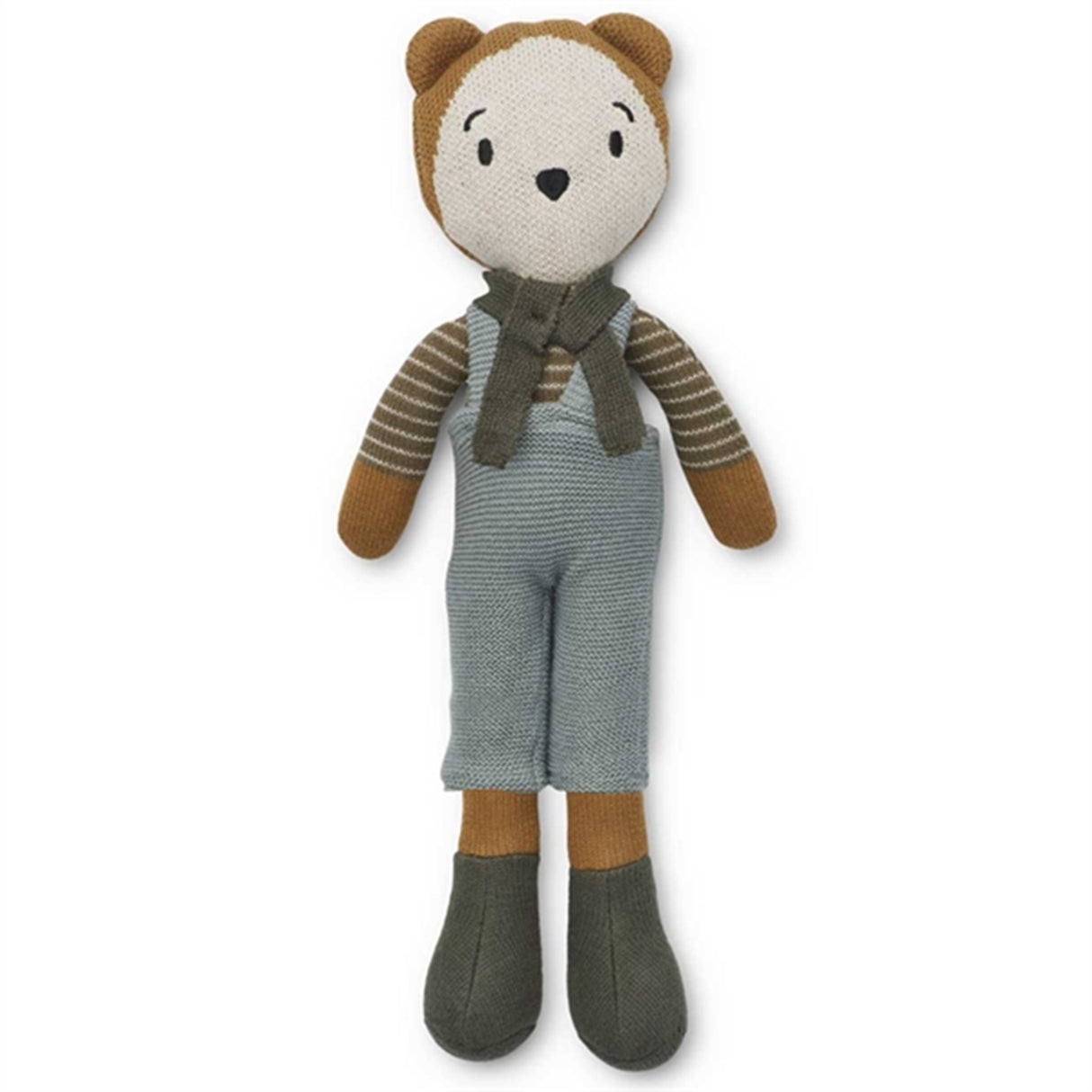 Liewood Robert Doll Mr Bear Golden Caramel Multi Mix