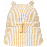 Liewood Gorm Reversible Seersucker Sun Hat Jojoba/White