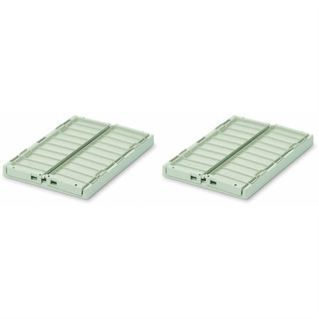 Liewood Weston Storage Box S Dusty Mint 2-Pack 2