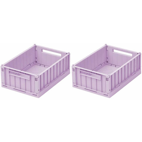 Liewood Weston Storage Box S Light Levender 2-Pack