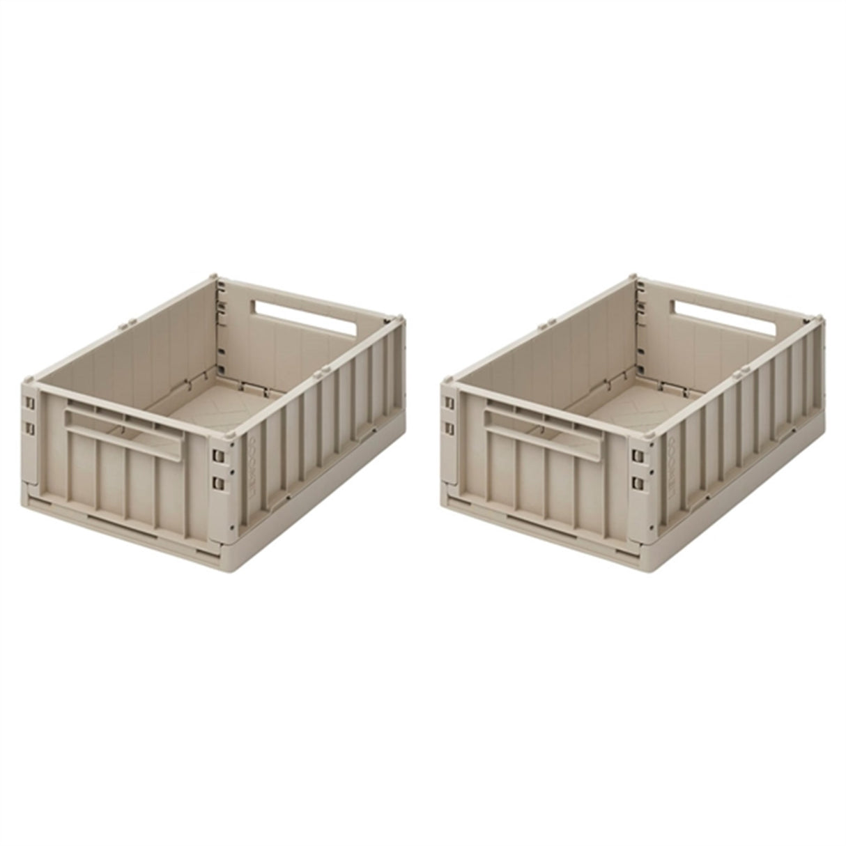 Liewood Weston Storage Box M Sandy 2-Pack