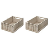 Liewood Weston Storage Box S Sandy 2-Pack