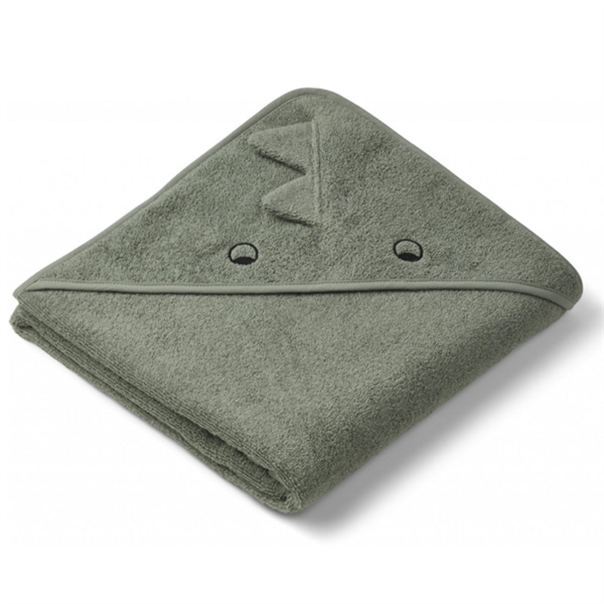 Liewood Augusta Hooded Towel Dino Faune Green