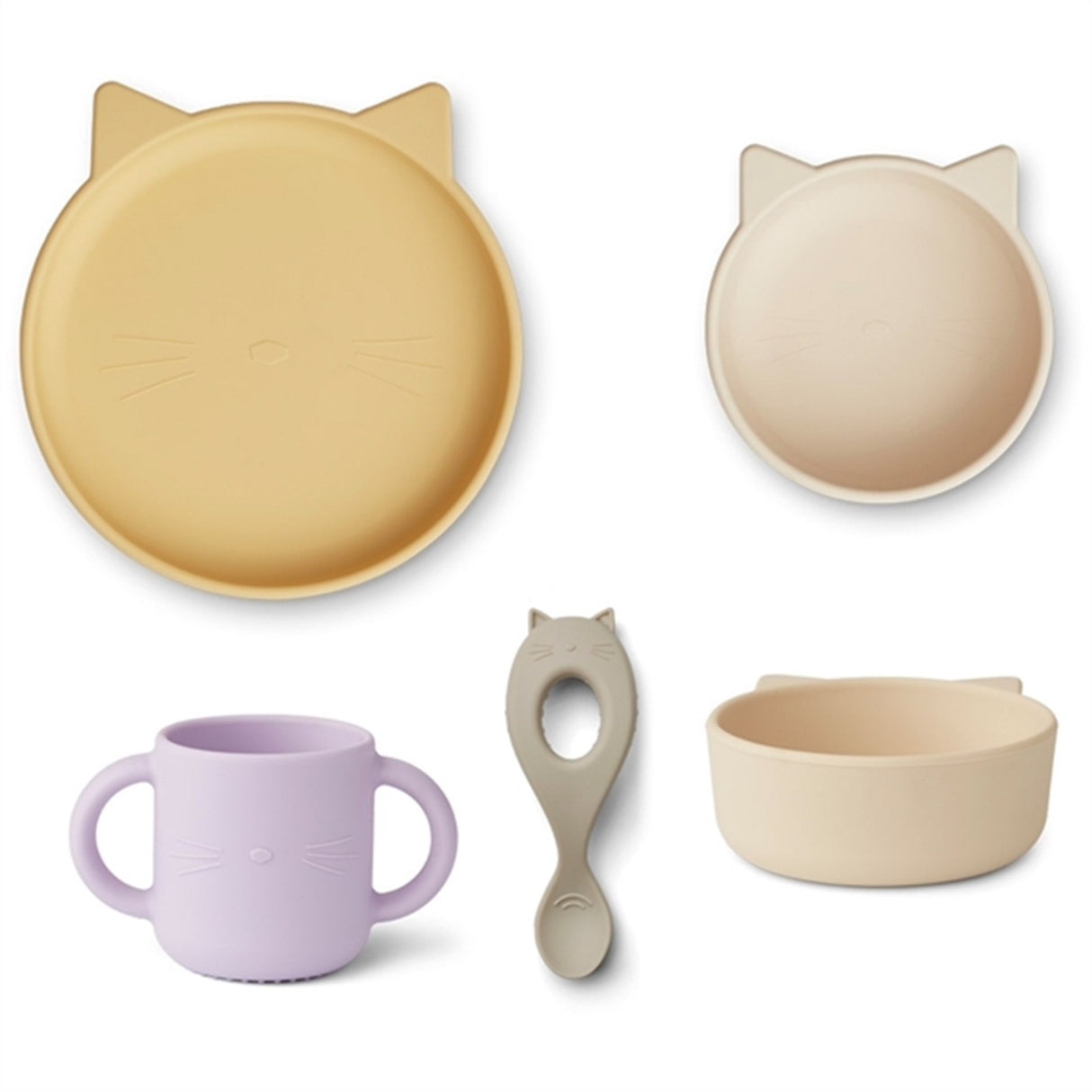 Liewood Vivi Tablewear Cat/Jojoba Multi Mix