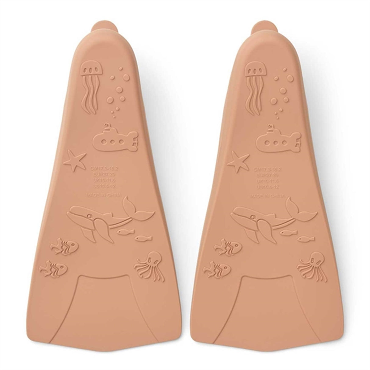 Liewood Gustav Swim Fins Tuscany Rose 4