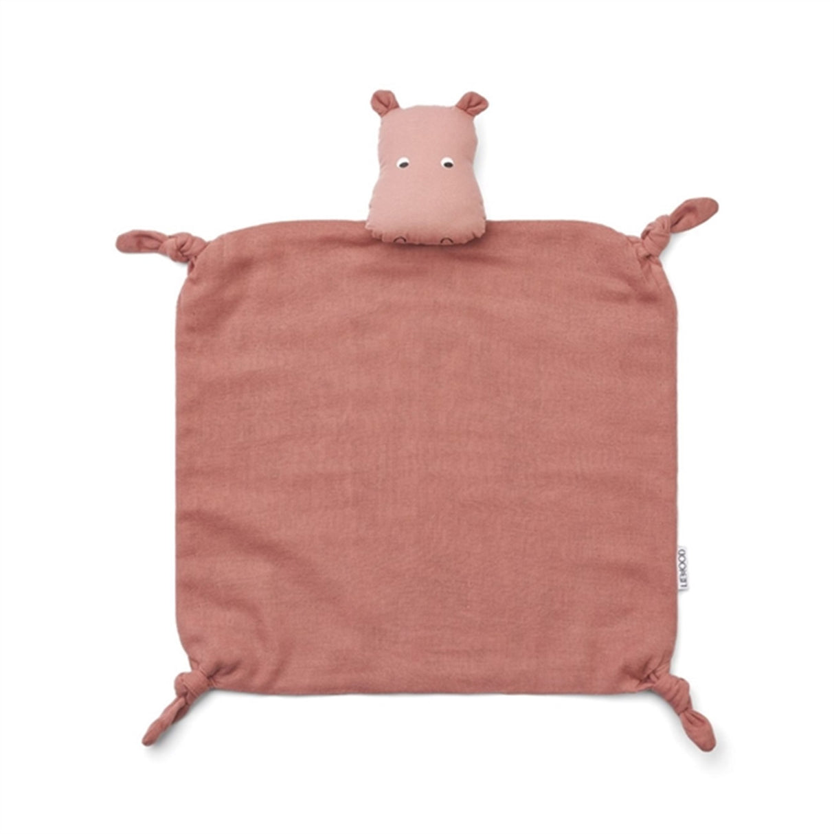 Liewood Agnete Cuddle Cloth Hippo / Dusty Raspberry Mix