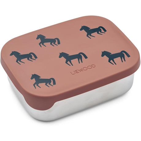 Liewood Arthur Lunchbox Horse /Dark Rosetta