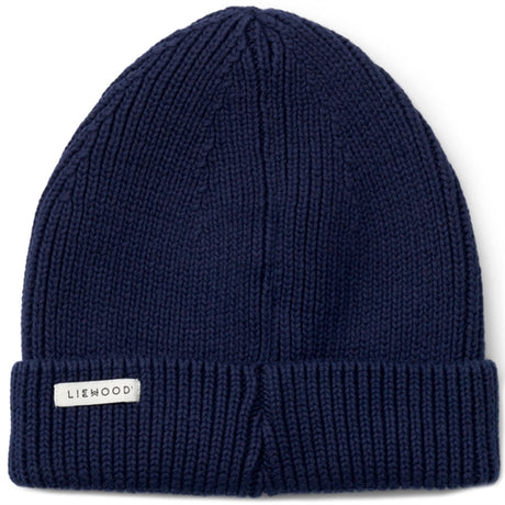 Liewood Ezra Beanie Classic Navy 2