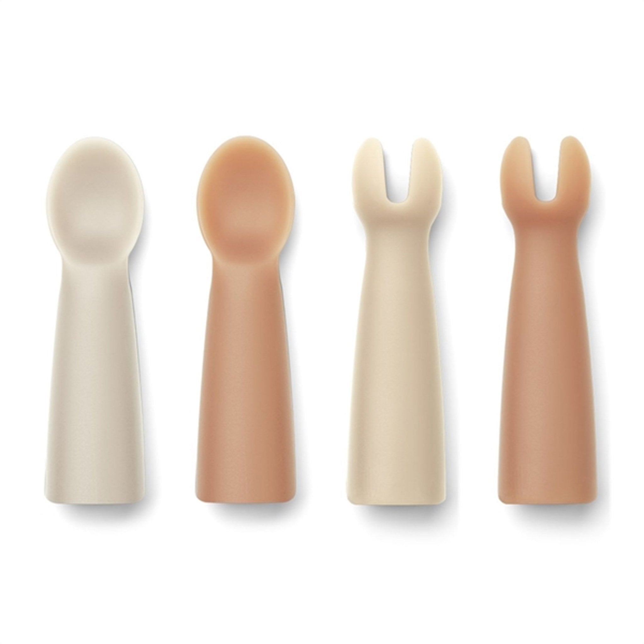 Liewood Terra Silicone Cutlery Rose Multi Mix