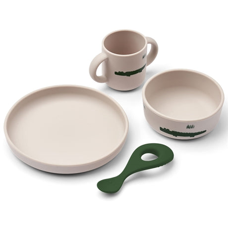 Liewood Vivi Silicone Tableware Set Carlos / Sandy