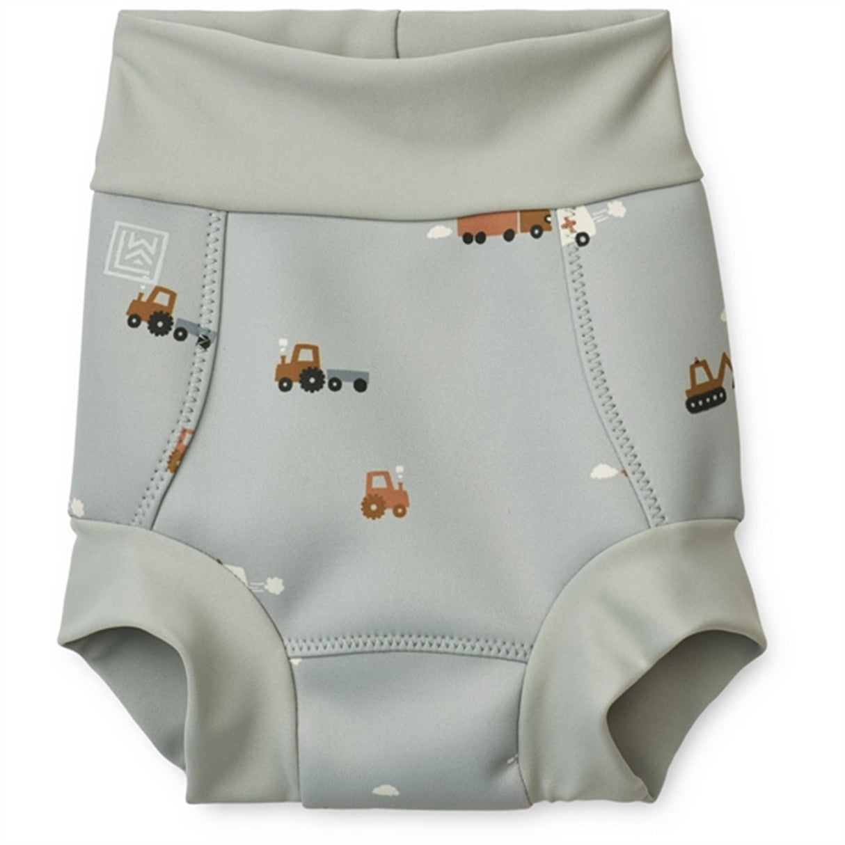 Liewood Valentin Nappy Swim Pants Vehicles/Dove Blue