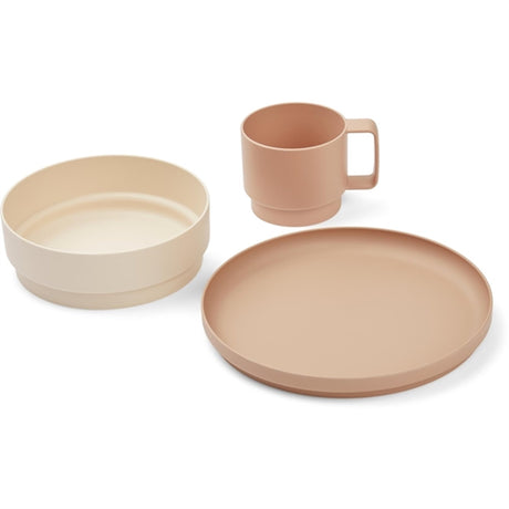 Liewood Walt Dinner Set Rose Mix 2