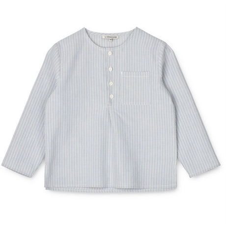 Liewood Houston Y/D Stripe Shirt Y/D Stripe Creme De La Creme/Riverside